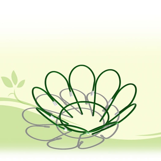 Ограждение для клумбы 